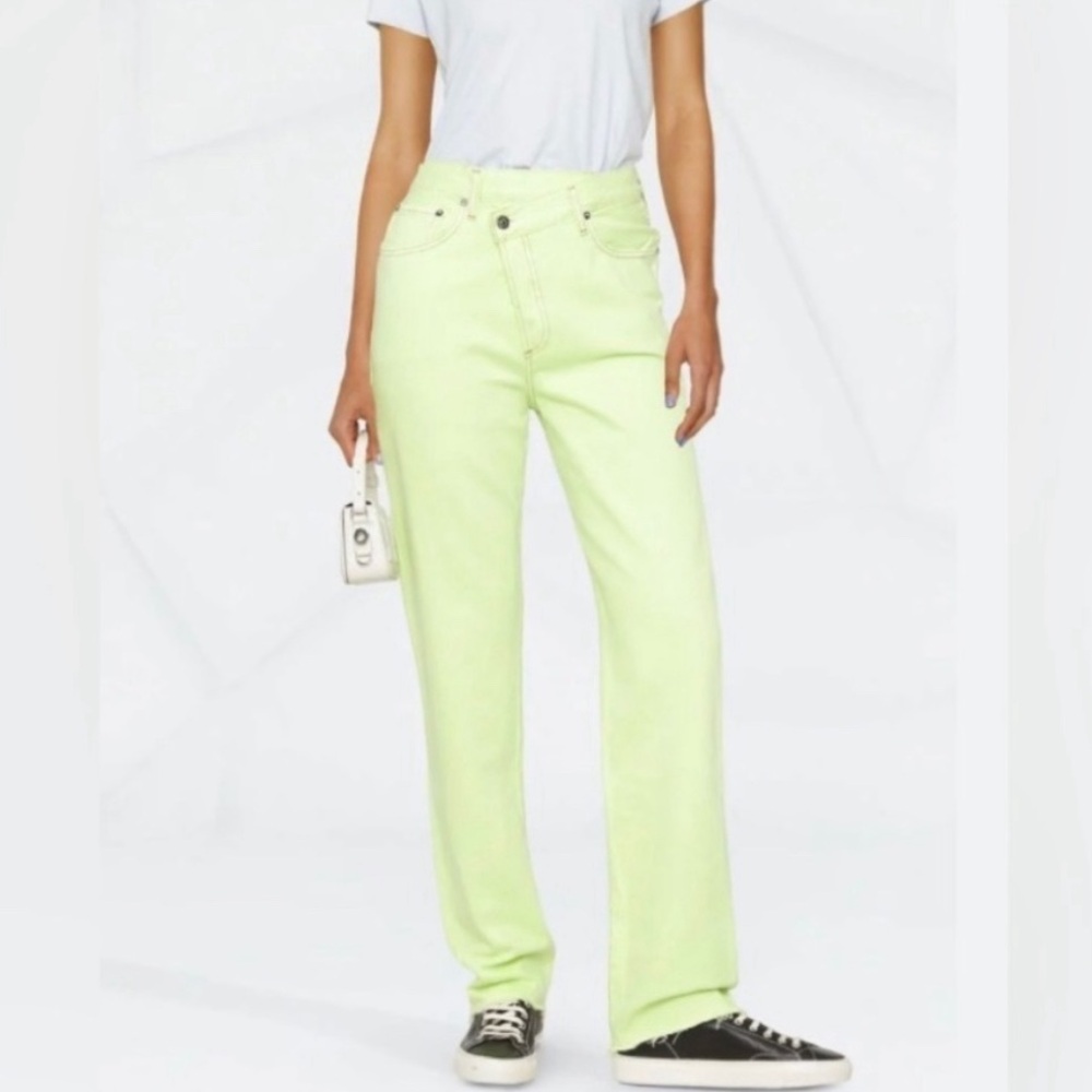 Agolde criss cross jeans